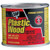 Solvent Wood Filler, 4 oz, White, Can