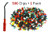 Car Plastic Clips Mixed Car Push Retainer Clips 500PCS with Fasteners Removal Tool Universal Plastic Rivets Auto Body Retainer Door Bumper Fender Liner Push Pin Trim Panel Clip Assortment Screw Rivets