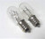 ID: 9SCW. 2 New Generic Screw in Clear Light Bulbs, 15W, 110v/120 Volt, Base-7/16", Compatible w/Elna Sewing Machines, Plus Others as Below: