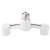 Alloet Bulb Socket Adapter E27 Splitter 2 Heads Lamp Base Converter Light Holder