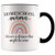 YouNique Designs Homeschool Mom Mug, 11 Ounces, Unique Mothers Day Coffee Mug from Daughter and Son, Best Mom Ever Mug, Mom Coffee Cup -Black Handle-