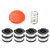 Hechuang 9 Pack Weed Eater Spool Spool Replacement for Black plusDecker AF-100 String Trimmers,30ft 0.065" Line String Trimmer Replacement Spool, -8 Replacement Spool, 1 Trimmer Cap, 1 Pack Spring-