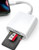 SD Card Reader, ChiaoPio SD Card Reader for iPhone iPad, Camera Card Viewer, SD Card Reader Adapter, SD/MicroSD Camera Memory Card Adapter for iPhone iPad, No App Required, Plug and Play