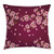 Ambesonne Maroon Throw Pillow Cushion Cover, Japanese Sakura Tree Branches in Full Blossom Scattered Petals Asian Spring, Decorative Square Accent Pillow Case, 20 X 20 Inches, Pink Maroon Green