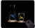 Chemistry Laboratory with Display Formula Science Gaming Mouse Pad Custom,Glass Rubber Mouse Pad