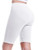 Design by Olivia Women's Basic Solid Cotton Active Yoga Biker Shorts White 1X