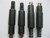 6 Pcs Mini DIN Plug Connector 4 Pin with Plastic Handle Male