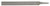 Bahco 1-100-06-1-0 Cut 1 File Handle, 6",Gray