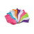 Hanes EZ Sort Girls Toddler Ankle Socks, 37/10, 12-24M, Assorted