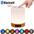 Richsing Wireless Bluetooth Speakers,Touch Sensor Bedside Lamp With Dimmable Warm White Light,Alarm Clock Color changing Light Table Desk Lamp