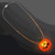 blinkee LED Happy Jack O Lantern Necklace by