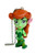 DC Comics Lil Bombshells Backpack Clips: Poison Ivy