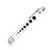 DDP Reusable LED Diagnostic Medic Penlight with Pupil Gauge for Nurses Doctors with Pocket Clip White Color