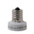 UL-listed Intermediate Screw E17 TO E12 Candle Candelabra Base Adapter Converter -Pack of 12-