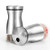 Aelga Salt and Pepper Shakers with Adjustable Pour Holes-Unique Salt and Pepper Shaker Set-Premium Stainless Steel Salt Dispenser-Perfect for Himalayan, Kosher and Sea Salts Aelga Salt and Pepper Shakers with Adjustable Pour Holes-Unique Salt and Pepper Shaker Set-Premium Stainless Steel Salt Dispenser-Perfect for Himalayan, Kosher and Sea Salts
