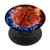 Basketball Water Fire Ball On Flame Flaming Player Fan Team PopSockets Grip and Stand for Phones and Tablets