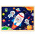 SYNARRY 48 Pieces Solar System Jigsaw Puzzles for Kids Ages 3-5, Planet Wooden Puzzles for Kids, Rocket Space Toddler Puzzles Preschool Educational Learning Toys Game for Boys and Girls