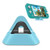 FYOUNG Protable Charging Dock for Nintendo Switch Lite, Stable Support Stand Charging Station for Switch Lite with Type C Input Port -Light Blue-
