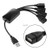 High Speed 4 Port USB 2.0 480Mbps Hub Splitter for Notebook Computer Laptop PC