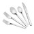 Fiaze 30-Piece Flatware Set Knife Fork Spoon Stainless Steel Silverware Cutlery Service for 6