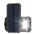 Solar Chargers 15000mAh, Elzle Portable Dual USB Solar Battery Fast Charger External Battery Pack, Solar Phone Charger Power Bank with 6LED Flashlight for Smartphones Tablet Camera