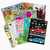 Fun Express Kids Paper Make-A-Sticker Scene Mega Assortment (96 Sheets)