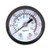 Air Pressure Gauge, Black Stable Performance Air Compressor Pressure Gauge, for Screw Compressors