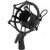 Shock Mount - Microphone Metal Shock Mount Holder Clip for 43?50mm Diameter Condenser Mic Studio Recording