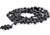 OVALBUY Hand Knotted Tibetan Buddhist 108 6mm and 4mm Volcano Knot Prayer Beads Mala
