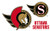 Ottawa Senators NHL Die Cut Team 3 Magnet Set Sheet