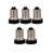 E14 to E12 Lamp Base Converter, e14 e12 adapter LED Light Sockets Adapter Light Bulb Socket, Bulb Base Adapter, Lamp Holder Converters -5pcs-