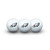 Team Effort Philadelphia Eagles Golf Ball Pack of 3
