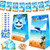 PROLOSO 24 Pack Shark Party Favor Bags with Stickers Clips Rope Shark Candy Goody Bags Treat Bags Gift Bags Under the Sea Party Supplies