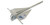 SeaSense #8 10lb, Penetrating Galvanized Fluke Style Anchor