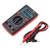 M1 DC AC Multimeter Amp Volt LCD Display Voltage Multimeter with DC Voltage Range 200mV to 600V for Laboratories-red-