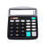 MHUI Calculator, Electronic Desktop Calculator with 12 Digit Large Display, Solar Battery LCD Display Office Calculator,Black