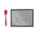 BESPORTBLE BBQ Mesh Grill Mat Nonstick Mesh Grilling Mats with Oil Brush Barbecue Grill Sheet Liners for Smoker Pellet Gas Charcoal Grill BESPORTBLE BBQ Mesh Grill Mat Nonstick Mesh Grilling Mats with Oil Brush Barbecue Grill Sheet Liners for Smoker Pellet Gas Charcoal Grill