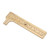 Caliper Ruler-1pc Brass Sliding Gauge Vernier Caliper Ruler Measuring Tool Double Scales mm/inch-80mm-