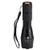 BWLZSP Flashlight LED,RGBW 4 Color in 1 LED Flashlight Telescopic Zoomable Torch Waterproof Outdoor Camping Light-Black-