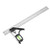 raguso 300MM 12Inch Practical Right Angle Ruler Metal Adjustable Combination Angle Ruler Durable Engineer Straight Edge Measuring Tool