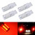 T20 7443 LED Blubs 7440 Brake Light Bulbs Super Bright 5630 33-SMD T20 W25W W21W 7443 Turn Signal Light Bulbs Red LED Lights Bulbs for Backup Reverse Light Replacement -Set of 4-