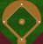 HO Scale 1:87 Baseball Field Model Train Scenery Sheets
