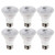 -Pack of 6- KOR LED PAR20 Light Bulbs, 8W -Replaces 50W 50PAR20-, E26 Base, Waterproof Indoor/Outdoor Use, UL  and  Energy Star -5000K Day-Light-