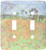 3dRose lsp_119484_2 Picture of Van Gogh Painting Field of Poppies Double Toggle Switch