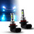 2pcs H10 9040 9045 9140 9145 High Power Led Fog Light Bulbs 3570 Chip Super Bright Light Replacement, 360Fully Angle Degrees Light Output - Ice-bule