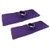 Bonarty 2pcs Reusable Massage Bed Table Sheet Pad Mat with Face Hole Purple