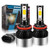 H8/H9/H11 Led Headlight Bulbs, with Extremely Bright COB Chips Xenon White Led Headlamps 10000LM 6500K 50W