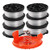 String Trimmer Replacement Spool for Black  plus Decker String Trimmer Edger, AF-100 30ft 0.065" Auto-feed Weed Eater Refills Replacement Spools, Durable and  Easy Insatlling -6 Line Spools, 1 Cap, 1 Spring-