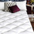 Jearey Queen Mattress Pad Cover with 8-21''Deep Pocket - Pillow Top Quilted Mattress Topper Cotton Top with Snow Down Alternative Cooling Overfilled
