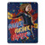Marvel's Captain Marvel, "Higher, Further, Faster" Micro Raschel Throw Blanket, 46" x 60", Multi Color